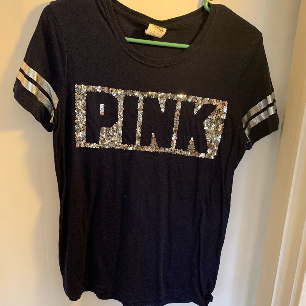 SOLD PINK sequin top